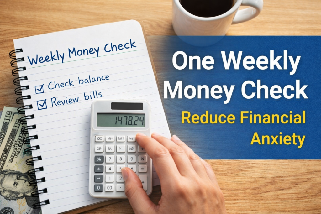 one weekly money check