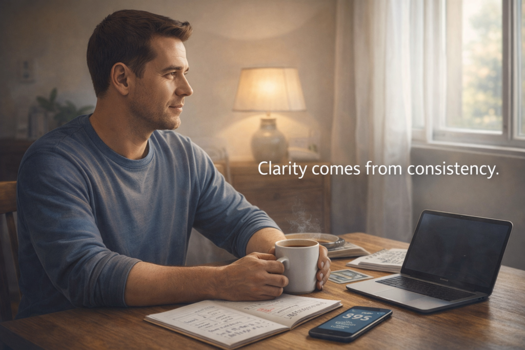 Clarity comes from consistency, not perfection.