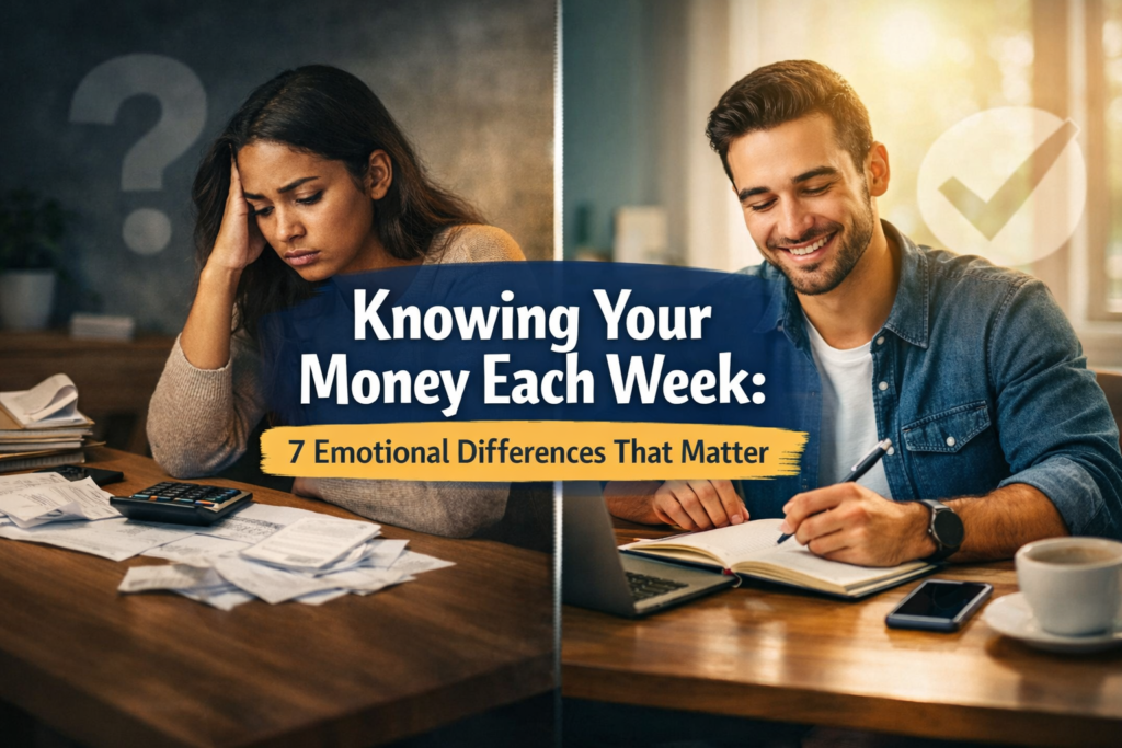knowing your money each week